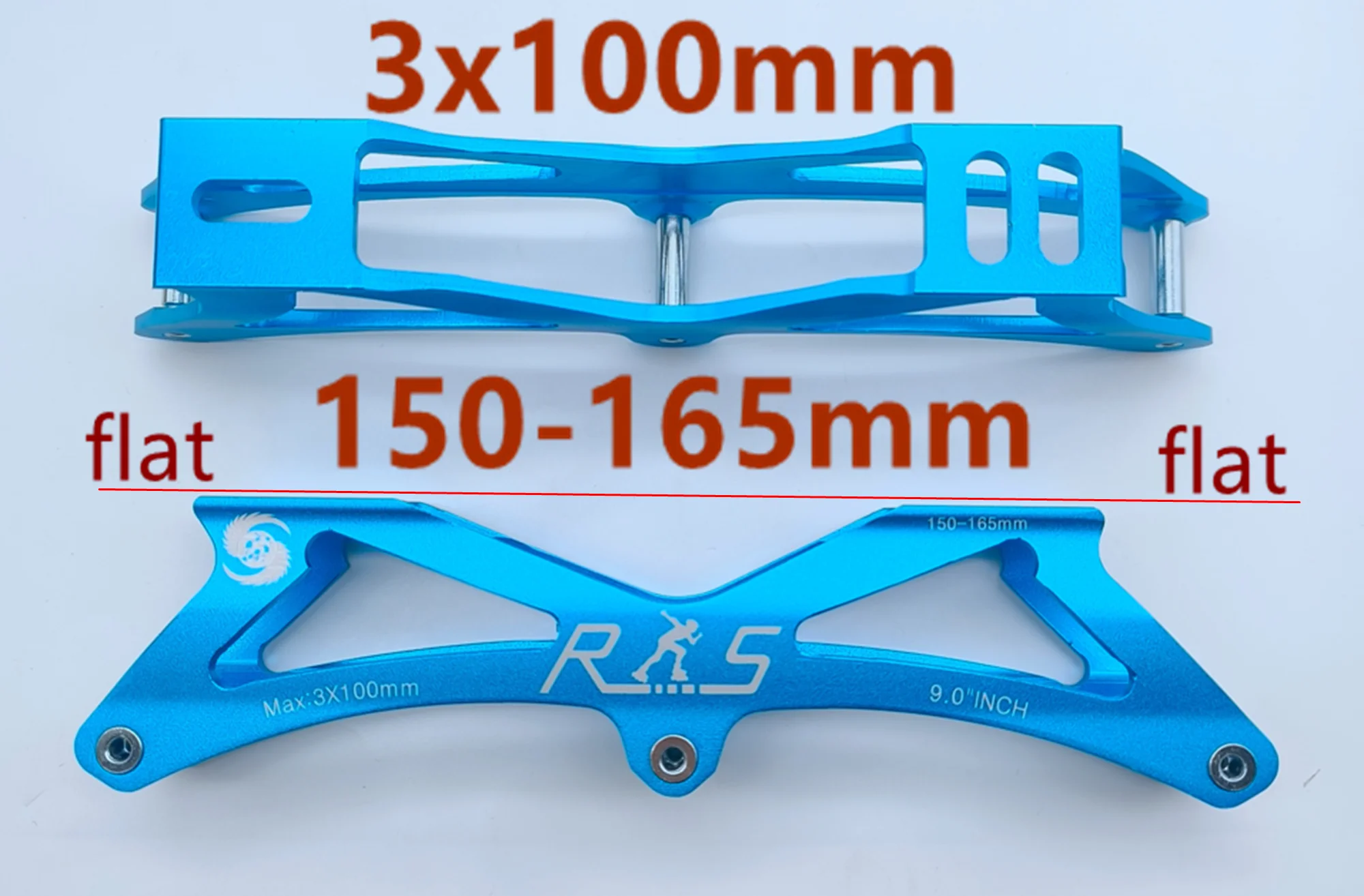 Speed Skate Frame Speed Frame Children 3x90mm 3x100mm 120-135-165MM