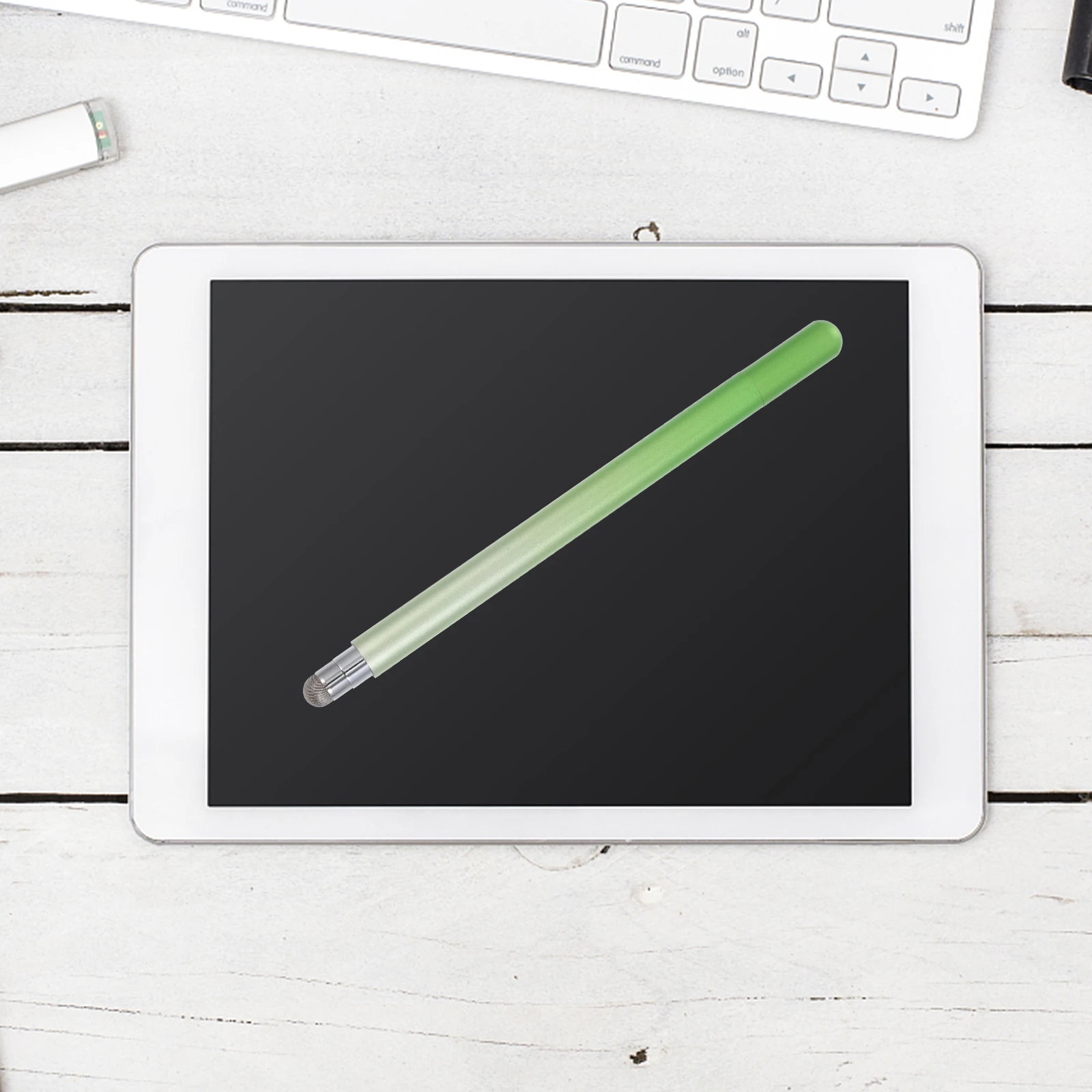 

Aluminum Alloy Capacitive Stylus Pen for Touch Screen Smooth Writing Drawing Experience Black Color Lightweight