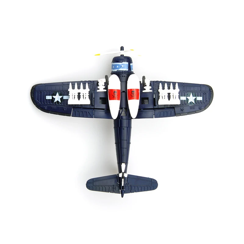 1/48 WWII US Air Force P-40 Military Fighter Model F4U Corsair P51 Hurricane BF109 Assemble Model Airplane DIY Puzzle Toy Gift