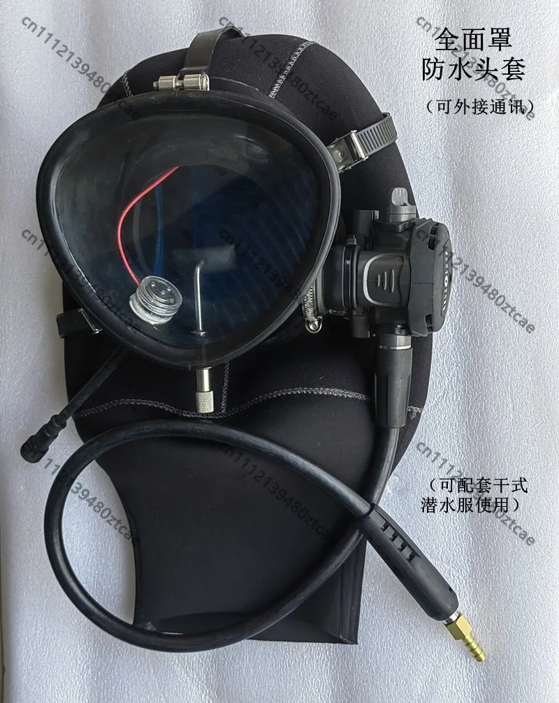 Improved 693 Full Face Respirator, Professional Diving Full Mask, Scuba Self-priming Breathing Regulator for Adult Underwater