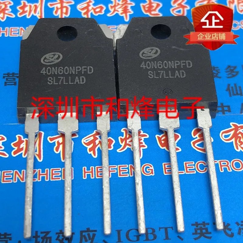 5PCS-10PCS 40N60NPFD SGT40N60NPFD  TO-3P 600V 40A Imported Original Best Quality In Stock Fast Shipping