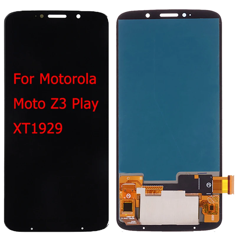 For Motorola Moto Z/Z Play/Z2 Play/Z3 Play/Z4 Play LCD Display Touch Screen XT1635 XT1650 XT1710 XT1929 XT1980 LCD