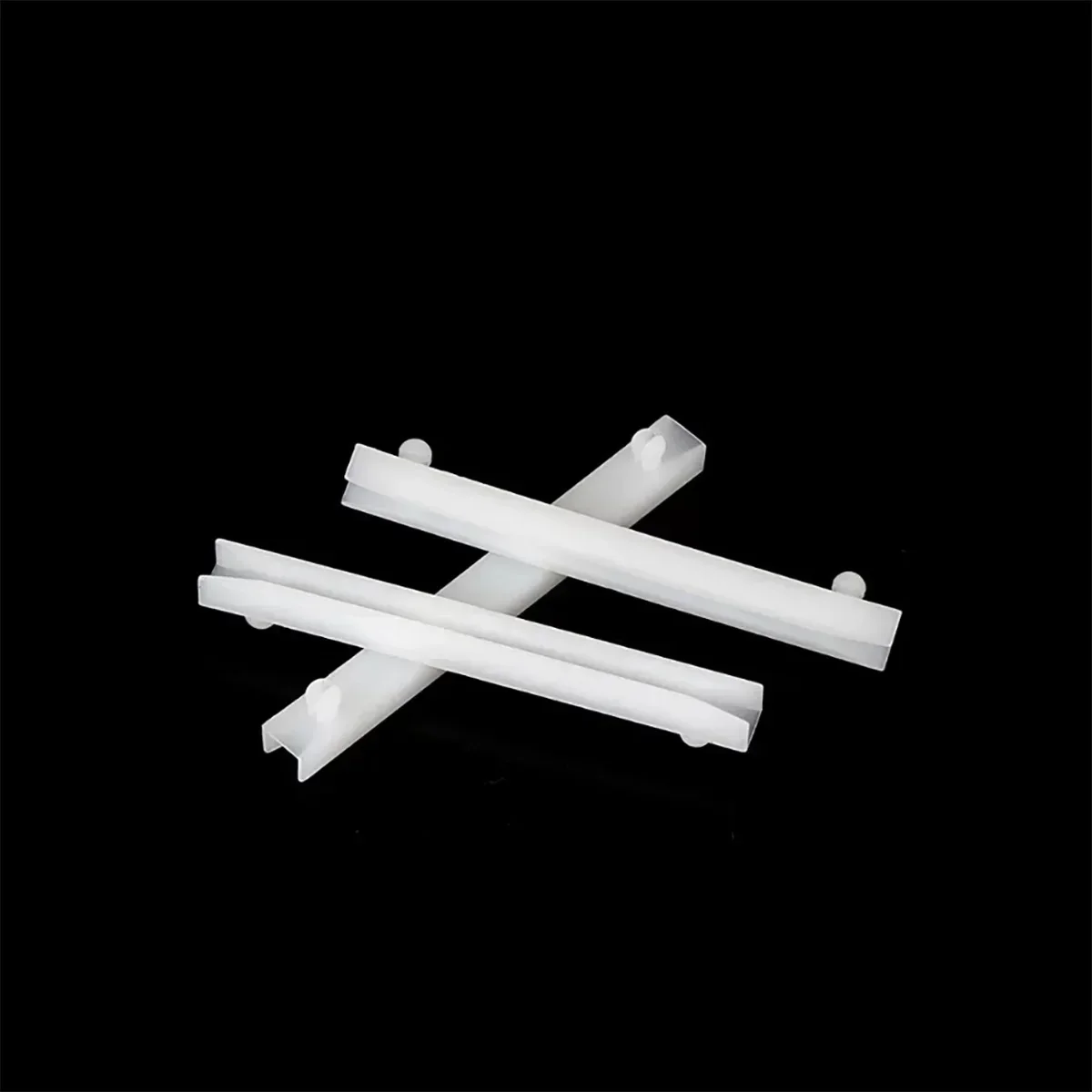 PC Board Nylon Guide Rail Long Fixing Strip Weak Current Box Circuit Board Plastic Card Slot - Image 4
