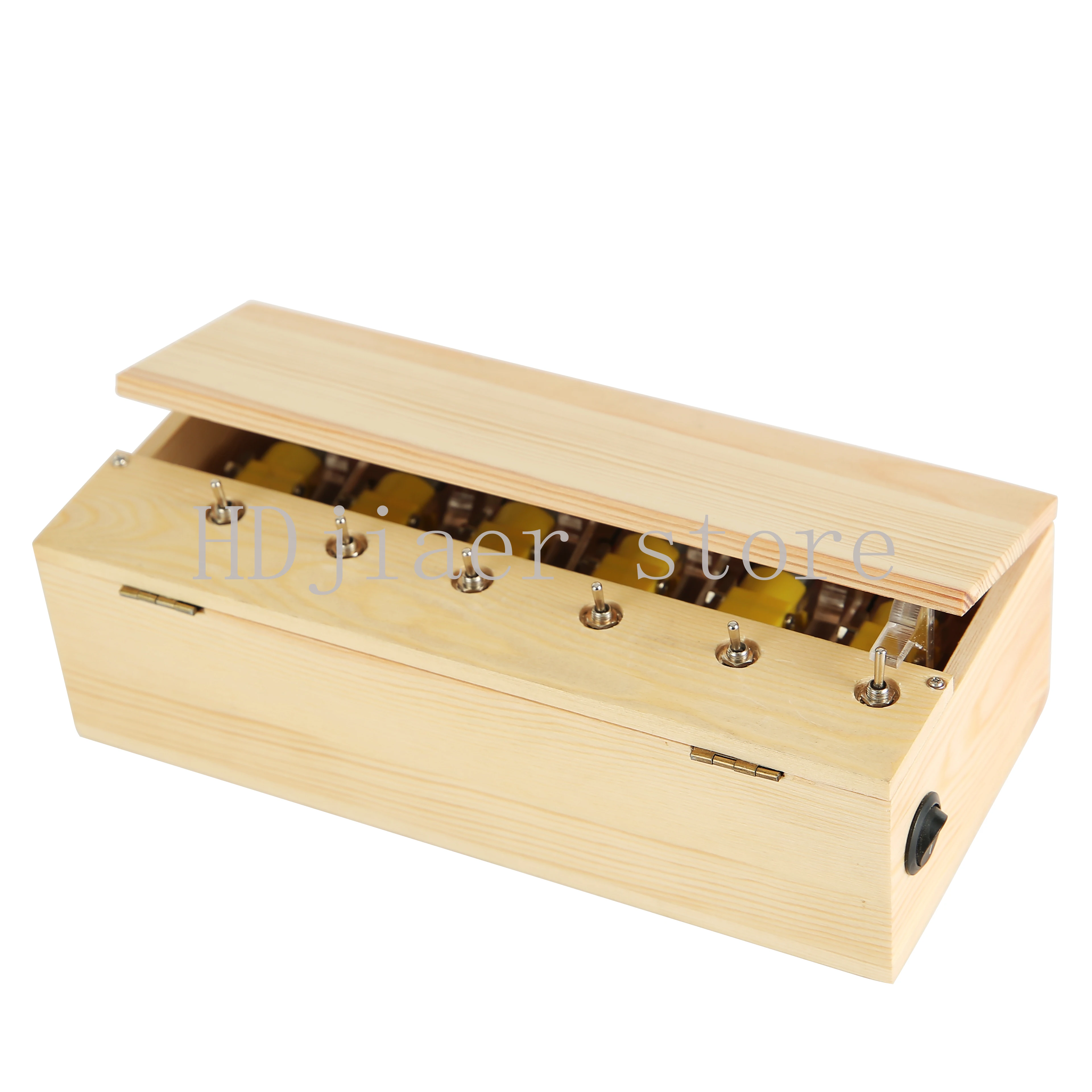 

Multi-Switch Useless Box (Upgraded Version) - Novelty Toy | Fun Gag Toy for Entertainment & Gifting