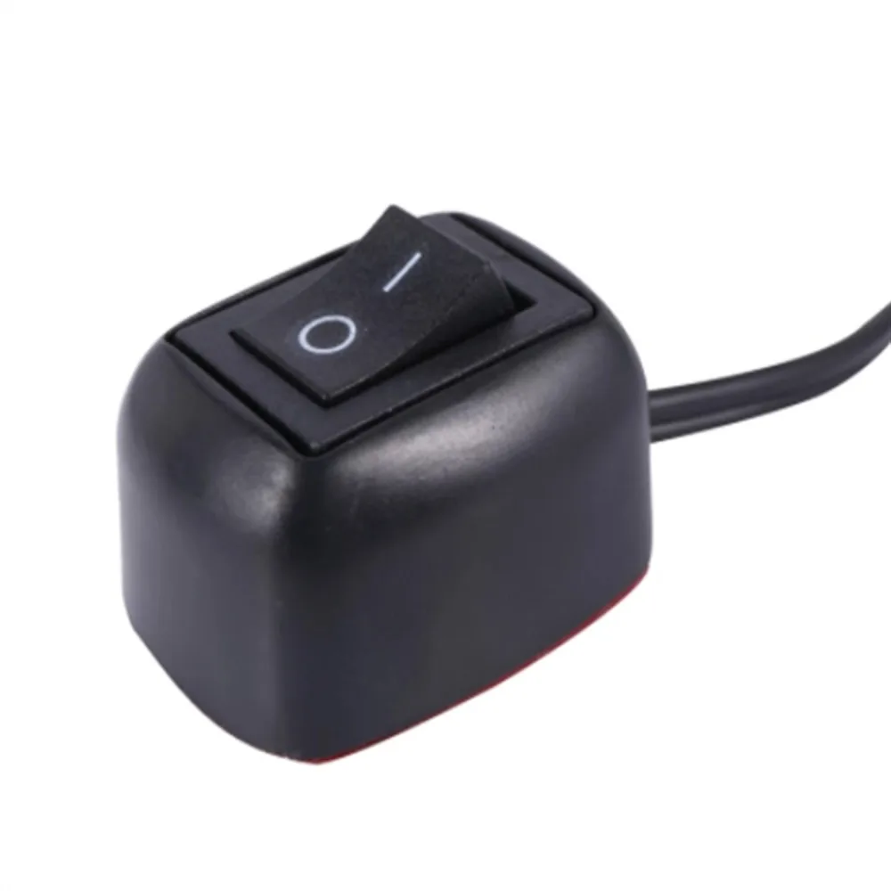 with Cable 50/100/200cm Car Switch 10A Paste Type Toggle Switch DC 12V Rocker Switch for Fog Ring Drive Lights Neon Lights