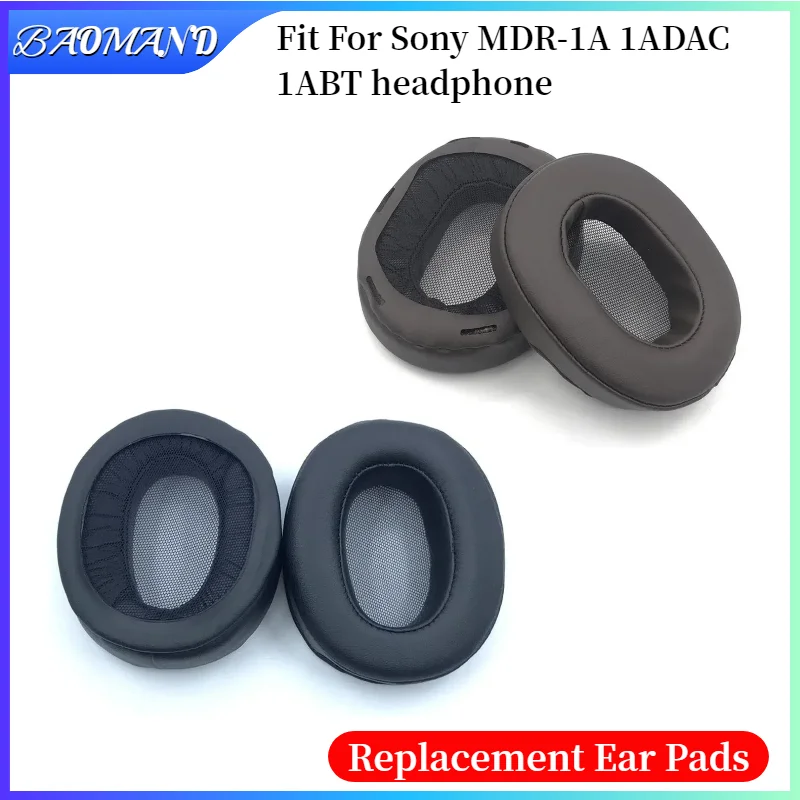 

Soft Foam Protein Leather Headphone Earpads Ear Pads Compatible For Sony MDR-1A 1ADAC 1ABT Headset Earmuff Earphone Sleeve