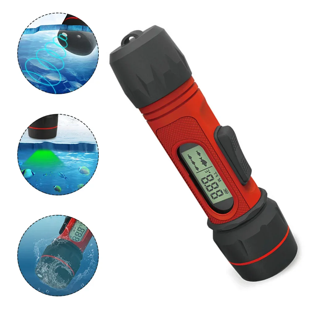 

1pc Wireless Sonar Fish Finder 0.8~90m For Winter Ice Fishing For Echo Sounder Water/Ice Sonar Waterproof Fish Finder Tools