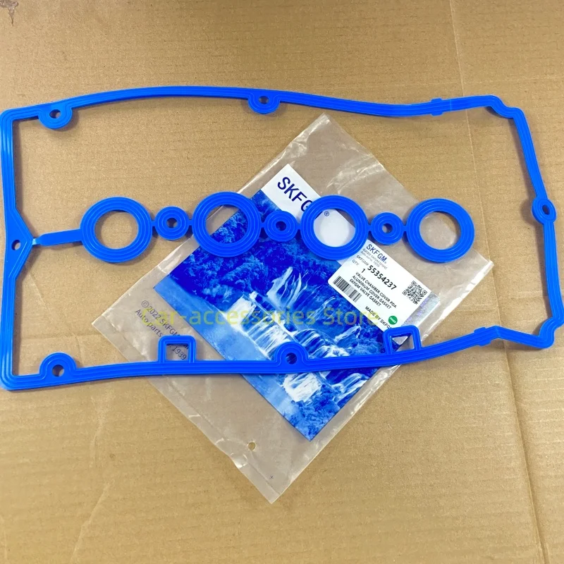 ~SKFGM For Chevrolet Cruze Lova For Buick Excelle GT 1.6 1.8 55354237- Blue Thickened Sealing Aluminum Alloy Valve Cover Gasket