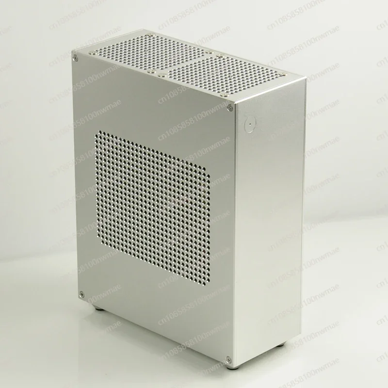 Mini mini integrated display chassis itx 1U power supply, all-aluminum chassis custom a4 office host