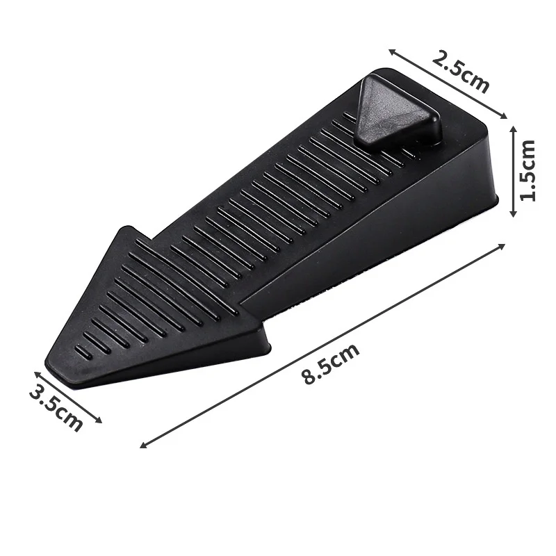 Silicone Door Stopper Self Adhesive Anti-Collision Door Holders Catch Floor Mounted Nail-free Door Stops Protect Walls Furniture