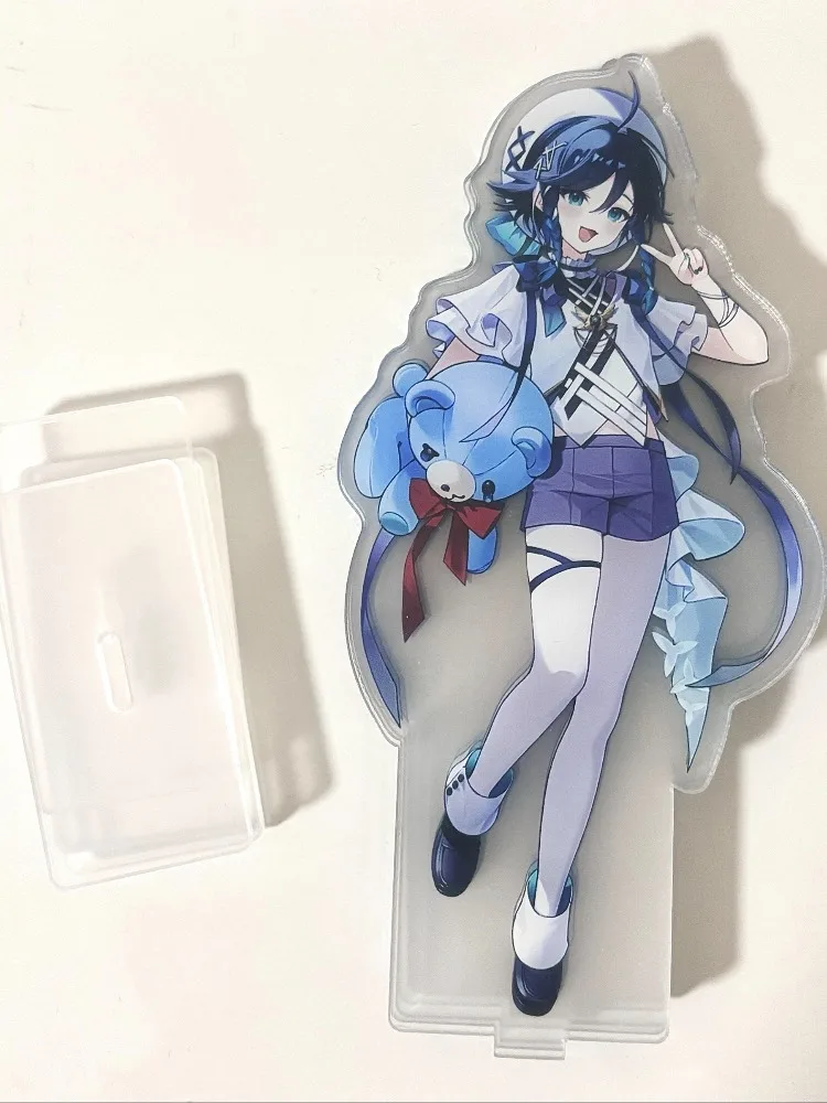 Fashion Genshin Impact Venti Modern Style Acrylic Stand Figure PVC Standing Model Desktop Ornament Decor Collection Model Gift