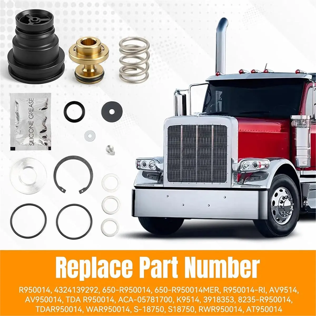 Upgraded R950014 4324139292 Purge Valve Kit for System Saver 1200 1200P Purge Valve Rebuild Kit for