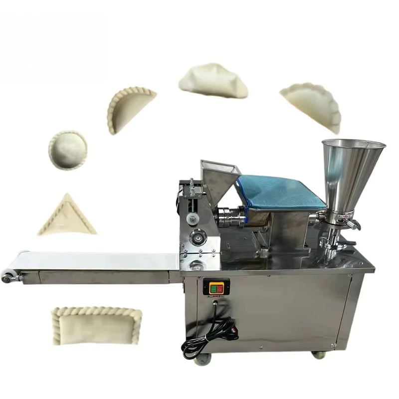 SUS304 Industrial Dumpling Maker 300pcs/min High Productivity Automatic Gyoza Machine High Capacity Empanada Machine