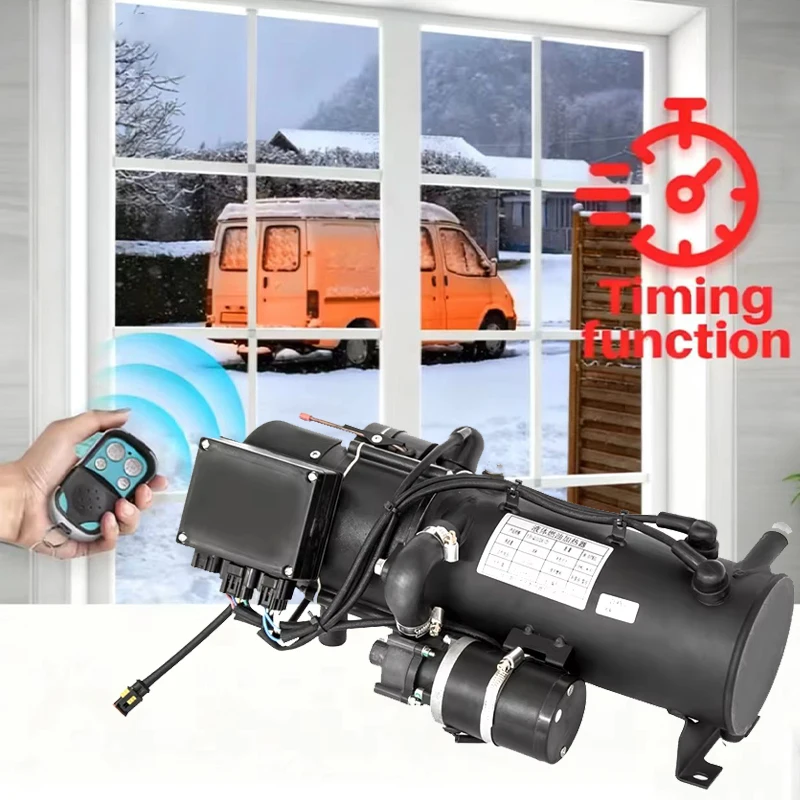 RUIDIAITE RV Bath Water Heating 12V Heating Engine Heating 10kw Diesel Heater 24v Remote Control With Display