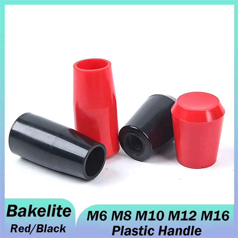 

Bakelite Handle M6 M8 M10 M12 M16 Sleeve Machine Tool Operating Lever Long Handle Short Handle Hand Sleeve Lever Knob 20mm~90mm