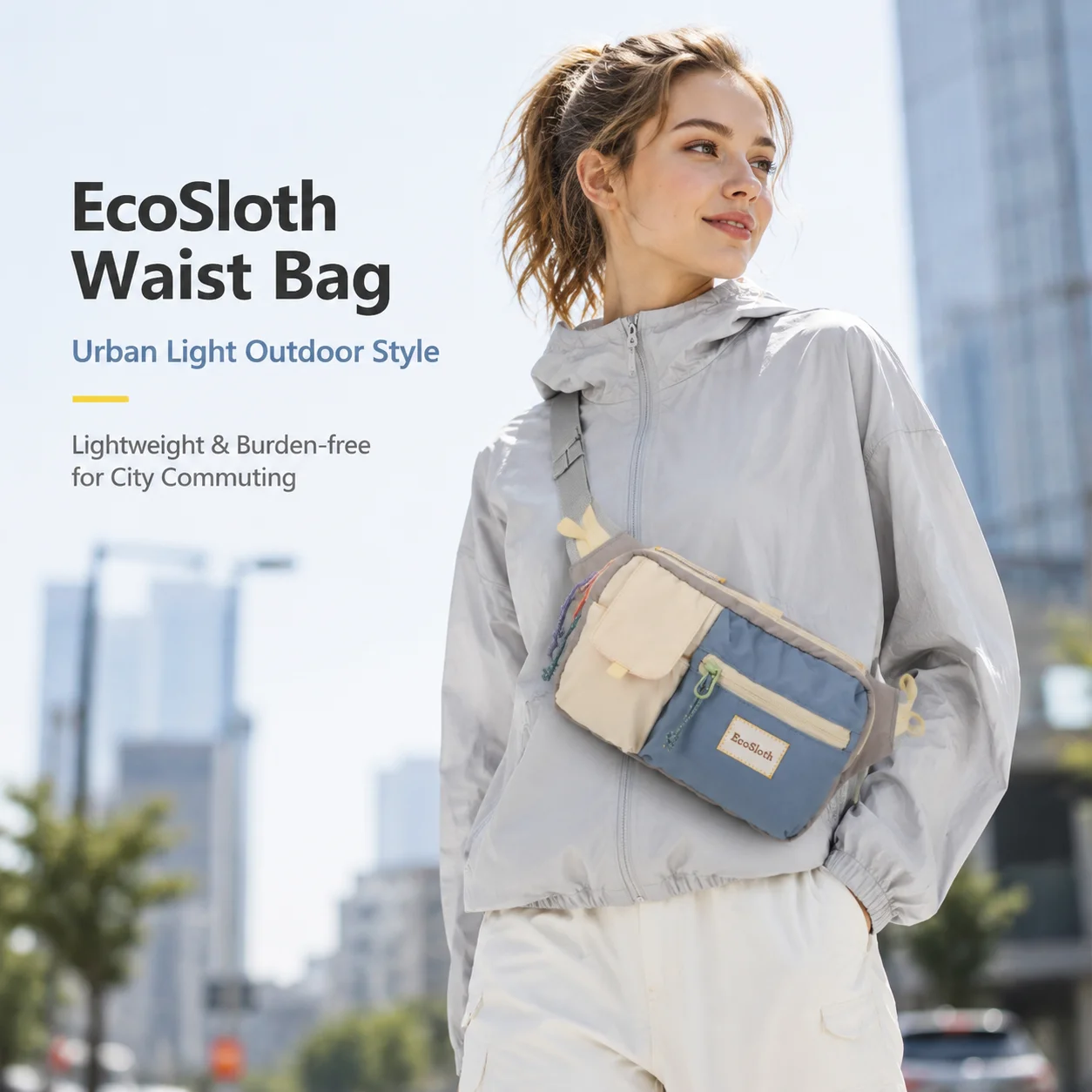 ecosloth-color-block-waist-bag-stylish-unisex-lightweight-crossbody-chest-bag-water-resistant-outdoor-travel-bag