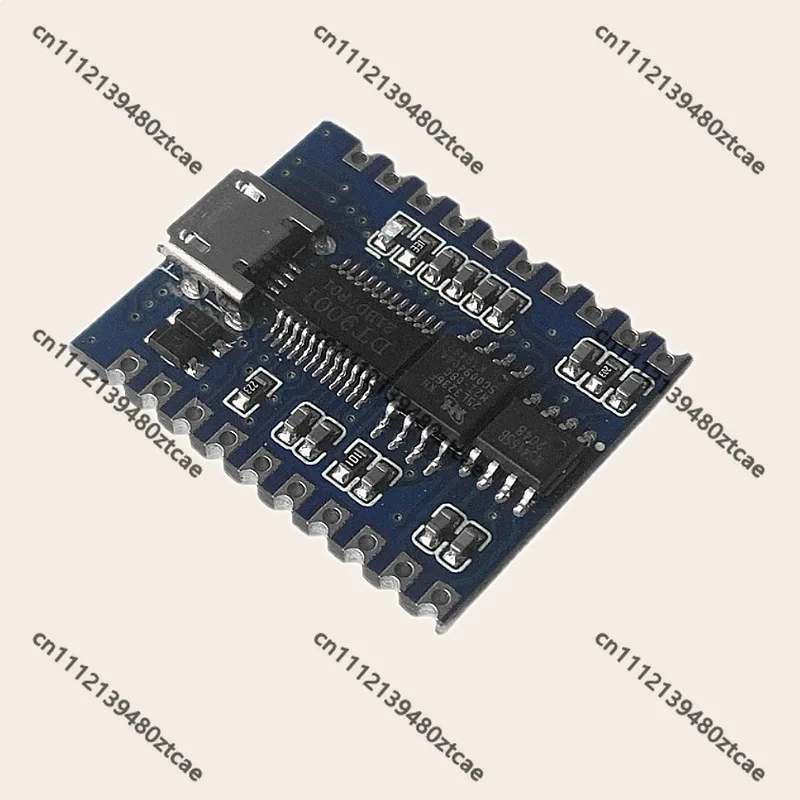 Voice module recognition USB chip serial port low level trigger combined playback digital amplifier DT9001-FL