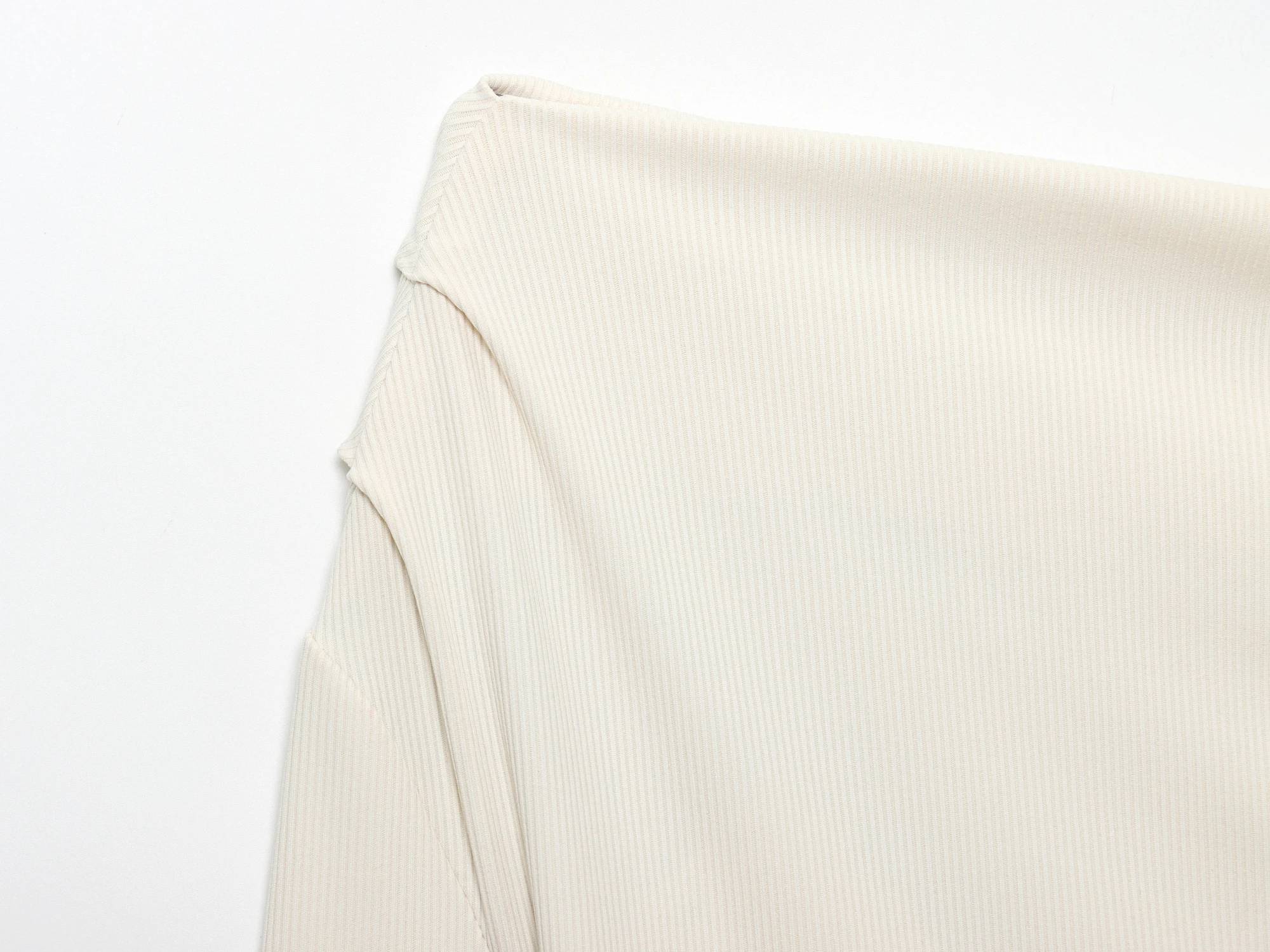 Women's Off-Shoulder Slim Knit T-Shirt Top