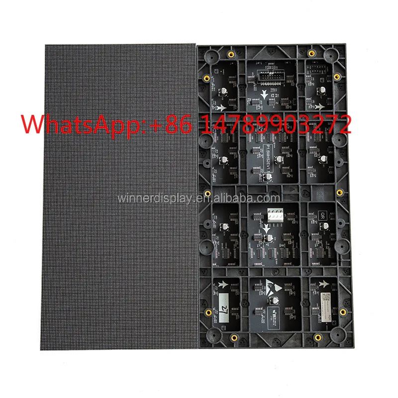 4K Small Pitch LED Display Module P1.25-P1.86 Indoor Exhibition HD Video Wall Advertising Screen