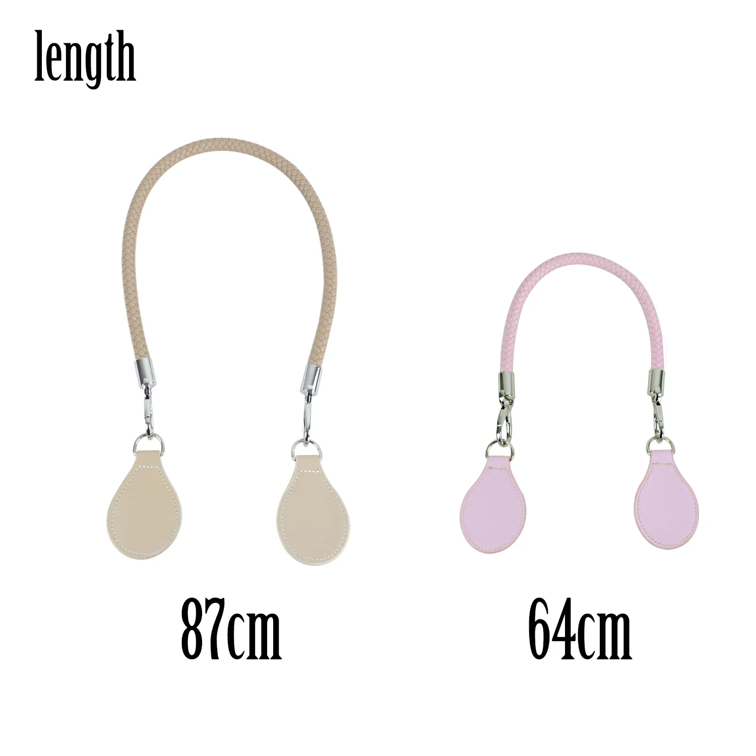 2023 obag handle 1 Pair Long Short Handles Straps with drops For Obag Belt For Obag EVA o bag Women Bag Shoulder HandBag