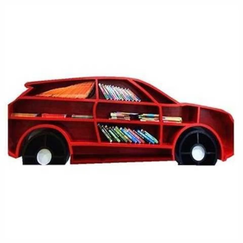 Creative children's room car modeling bookshelf shelf toy storage cabinet training early education center baby picture book rack