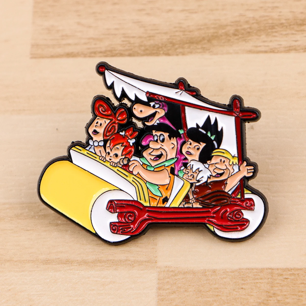 

Cartoon Family Enamel Pin Funny Dinosaur Badges on Backpack Women's Brooches Hat Lapel Pins Cosplay Accessories Toys Gifts