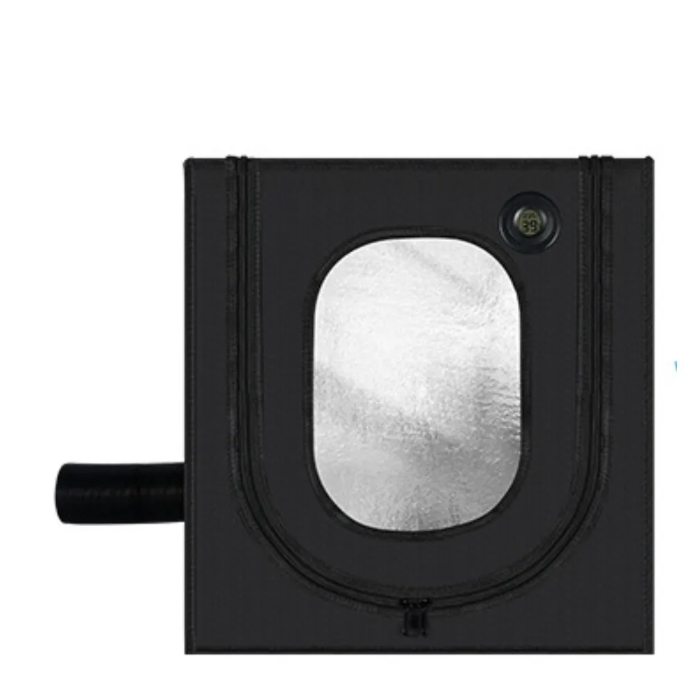 Insulated For 3D Printer Enclosure for Bambu Lab For A1 Mini Aluminum Foil Thermal Cover with Thermometer Hygrometer