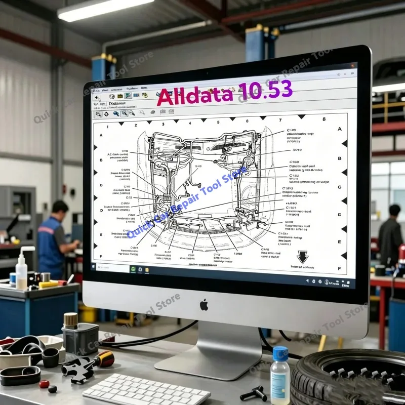 2026 hot newest  Auto Repair Software Alldata 10.53 Comprehensive Car Data with Wiring Diagrams for Diagnostic And Maintenance