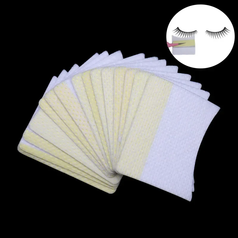 40Pcs Disposable Cotton Eyelashes Patch Sticker For Removing Eyelashes Eye Pads Patch Eyelash Extension Female Makeup Tools