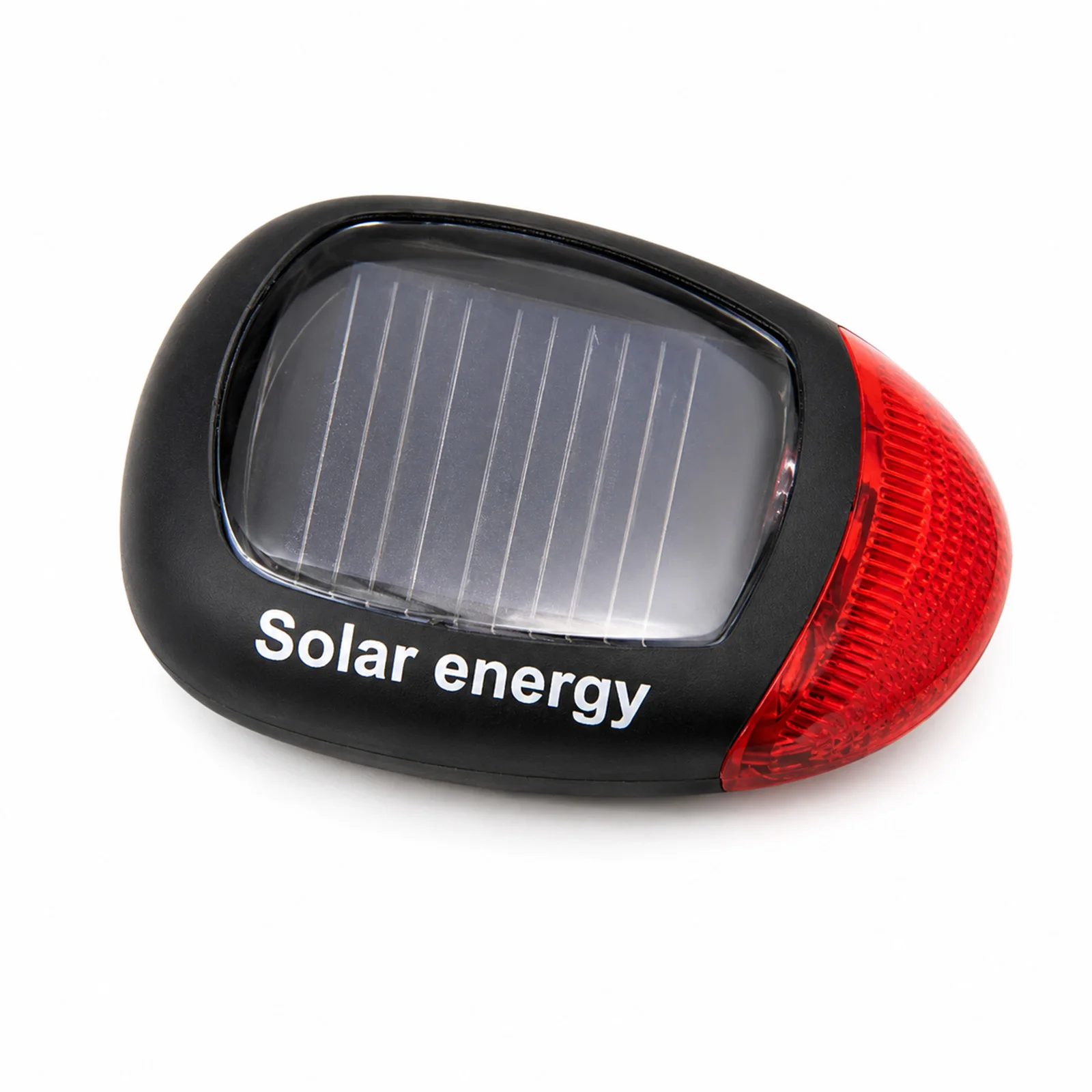 LED Solar Energy Bicycle Tail Light Cycling Safety Rear Lamp Night Riding Warning Taillights Power Bike Lamp MTB Accessories