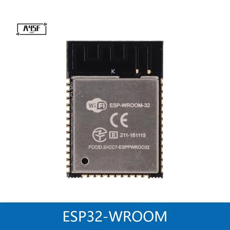 

A45F-ESP32-WROOM-32 Модуль ESP32 Беспроводной модуль WIFI Разъем Wi-Fi + Bluetooth Двухъядерный процессор Модуль ESP32