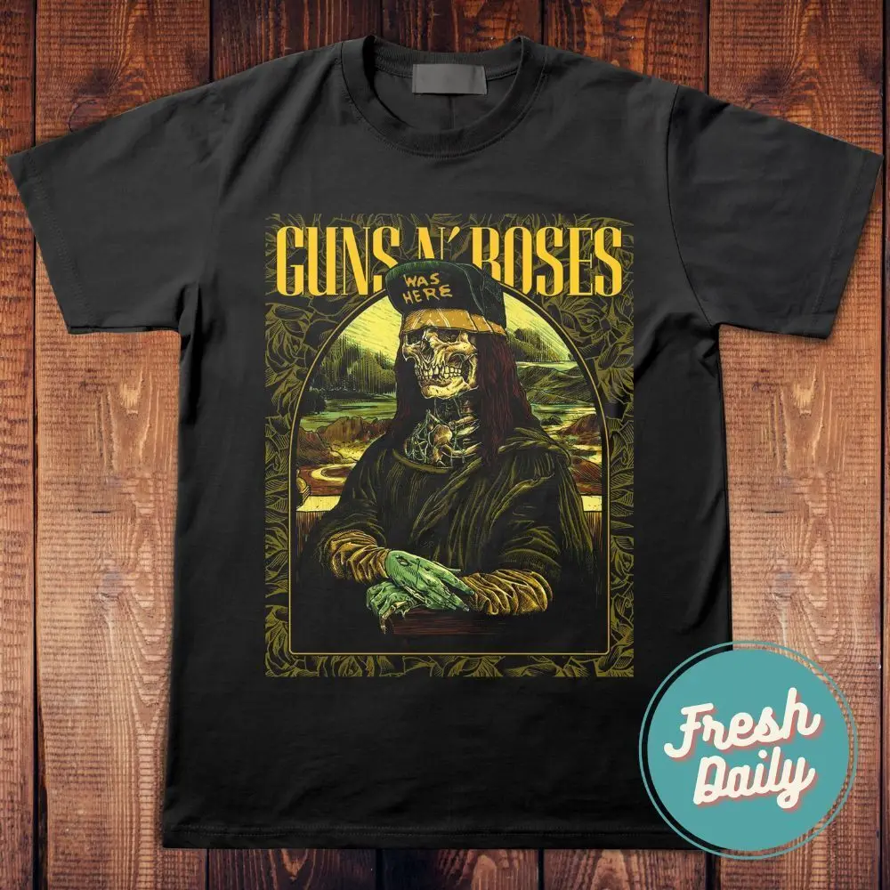 

Guns N’ Roses Unisex T Shirt Rock Band Tee merch