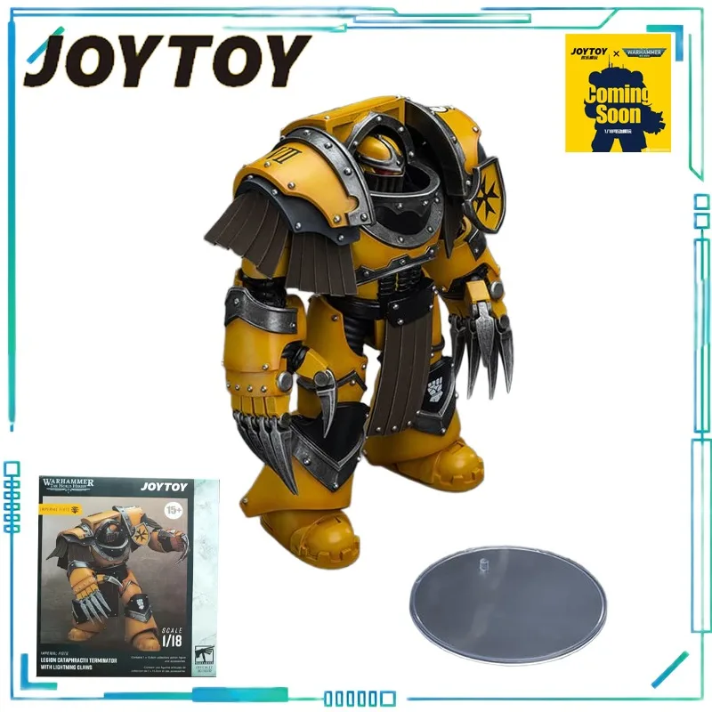 JOYTOY オリジナル JOYTOY X ウォーハンマー 40K シリーズ皇帝拳/黒大聖堂 HH 帝国拳アイアンライダーターミネーターモデルおもちゃギフト
