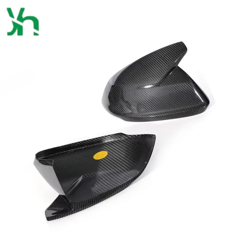 Boîtier de rétroviseur en Fiber de carbone sèche, adapté à Lamborghini URUS Audi Q8 RS, boîtier de rétroviseur brillant