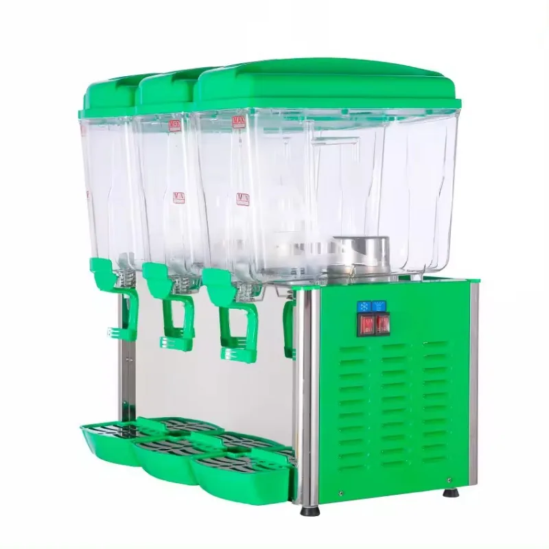 3 Tanks Prices Electrical Drink Cold Beverage Commercial Fruit Machine Juice Dispenser