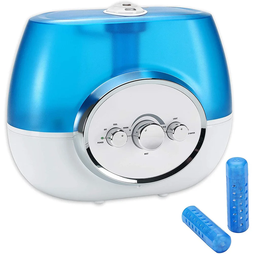 Hot Practical Useful Humidifier Tank Cleaner Treatment Blue/Purple Cleaning Parts Indoor Accessory Replacement