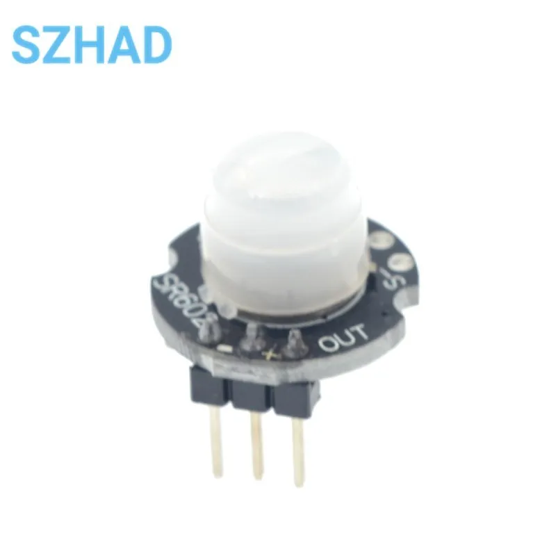 MH-SR602 MINI Motion Sensor Detector Module SR602 Pyroelectric Infrared PIR kit sensory switch Bracket for Arduino Diy