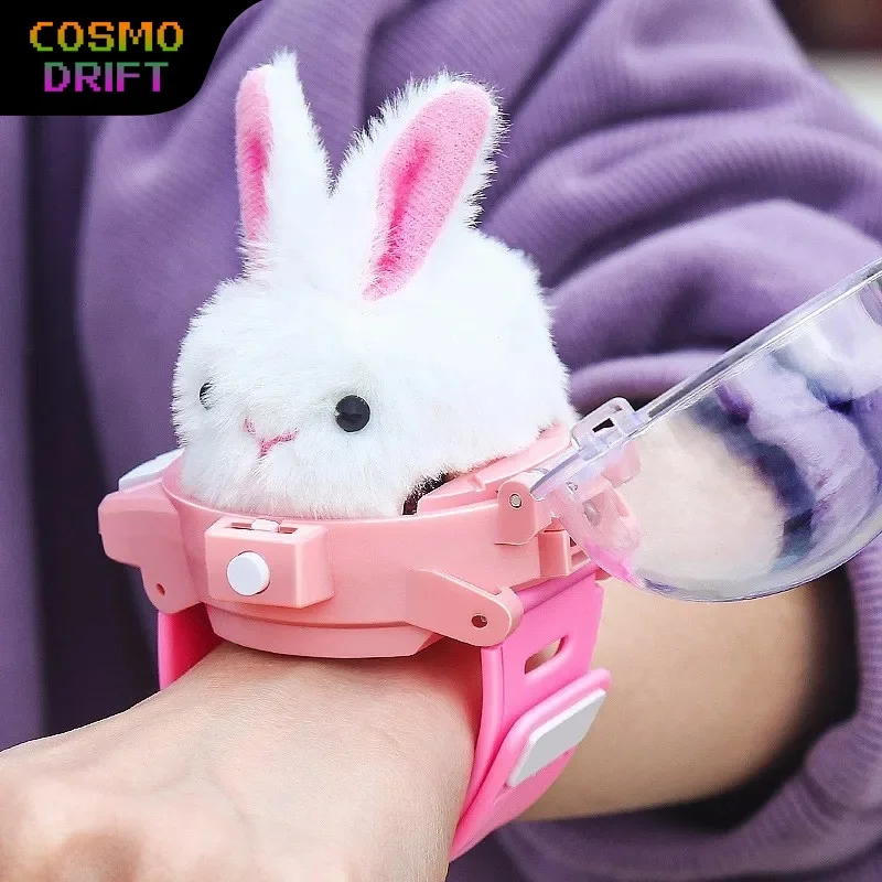 Generic Remote Control Capybara Plush Toy 2.4G Rechargeable Detachable Plush Mini Wrist Watch Birthday Gift For Girls 2025