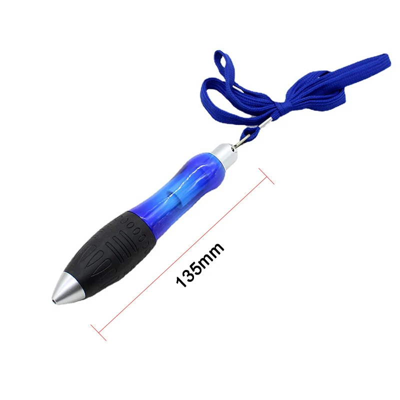 Bolígrafos antipérdida con cordón de cuerda de cuello de seguridad, bolígrafo negro portátil para escribir firmas, suministros escolares de oficina