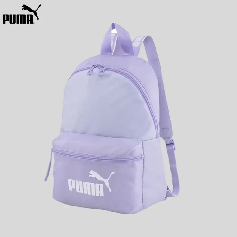 PUMA Summer New Women's Leisure Sports Light Backpack Student Schoolbag Backpack 079467-02