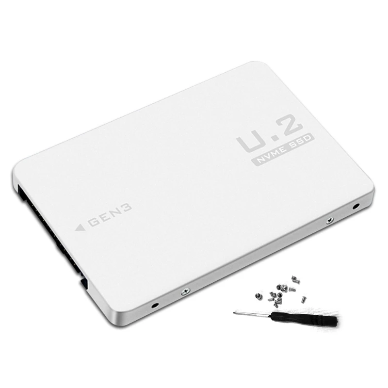 M.2 SSD Sang U.2 Adapter 2in1 M.2 NVMe Và SATA-Xe Buýt NGFF SSD Sang PCI-e U.2 SFF-8639