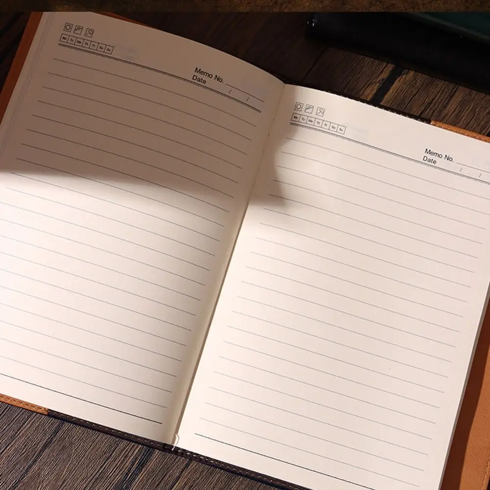 200 Pages A5 Notebook with Coded Lock Thickened Password Lock Notebook Waterproof PU Leather Cover Diary Book Writing Diary