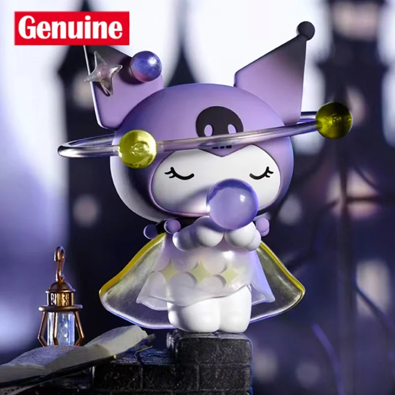 

Genuine Sanrio Kuromi Werewolf Blind Box Trendy Play Handmade Doll Girl Gift Ornament Desktop Ornament Handmade Model Toys