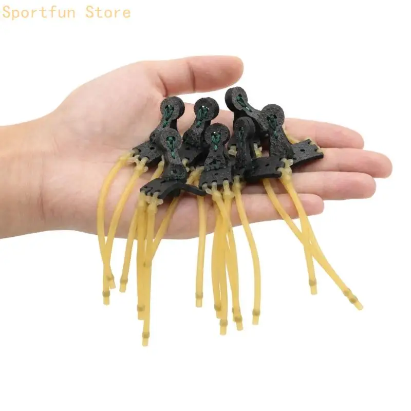 Catapults Rubber Band Replacement with Pickup Center for Practice Use X7JD