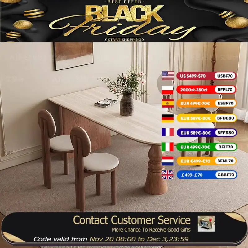 

Nordic Oval Dining Tables Design Restaurant Party Space Saving Dining Tables Living Room Salon Tavola Da Pranzo Home Furniture