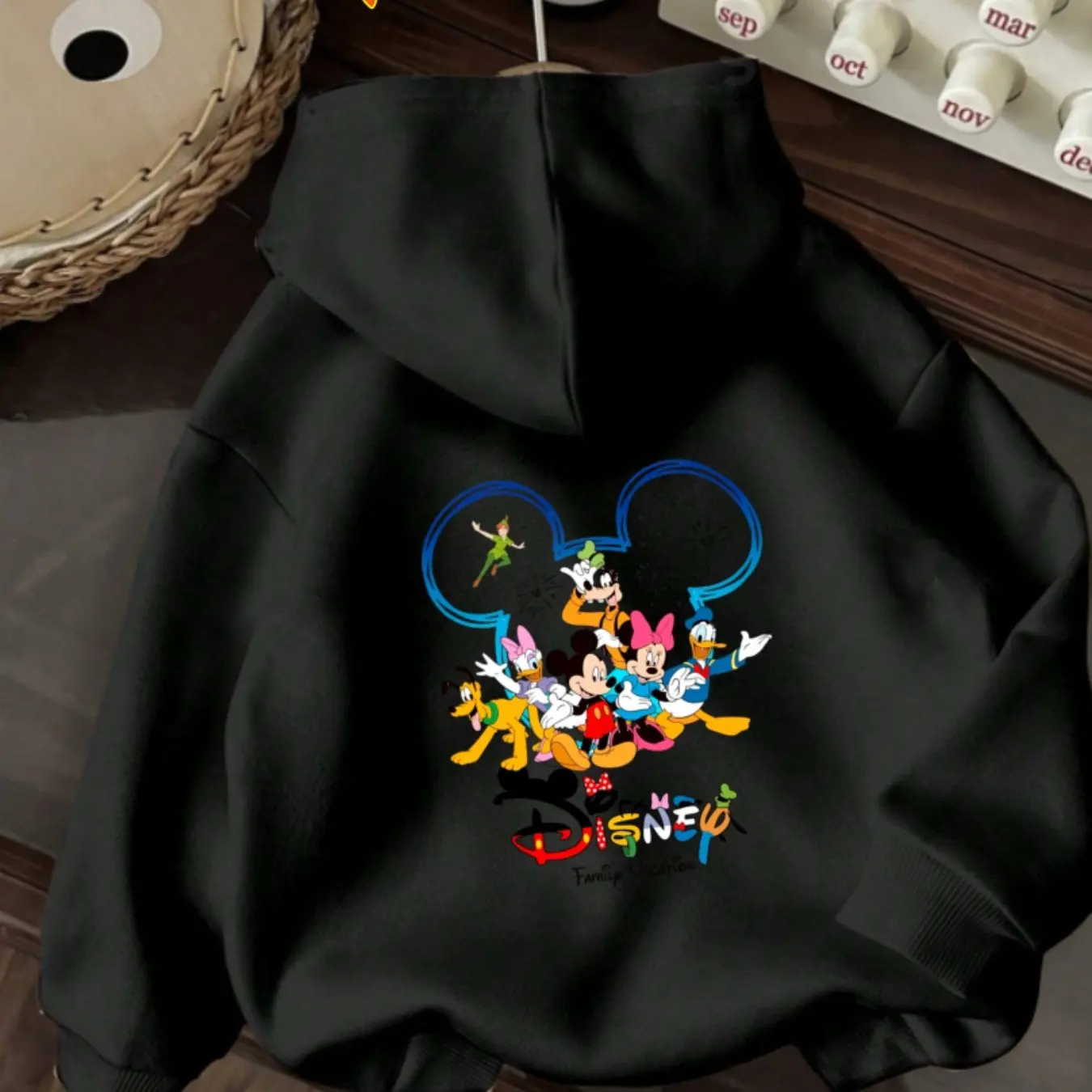 قبعات ميكي ماوس الكرتونية - قبعات ملابس كاجوال بأنماط مطبوعة مثيرة للاهتمام؛ قبعات جرافيك مثيرة للاهتمام؛ ملابس كاجوال متينة #6