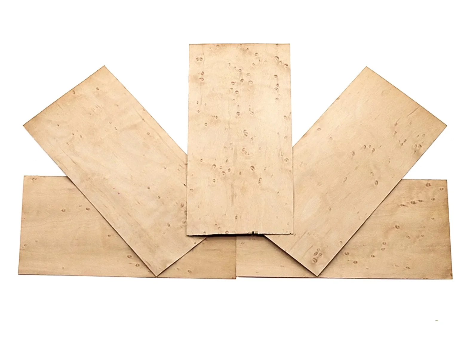 

5PCS/LOT L:200x90x0.5mm Guitar Head Decorative Birdseye Maple Wood Veneer Sheets Guitar Handmade Wood Material Accessories