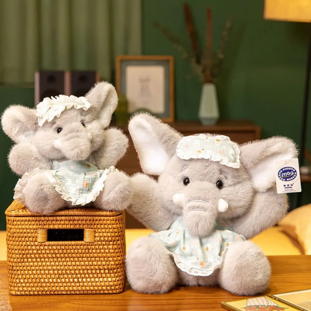 

Мягкая и пушистая игрушка-слон из ПП-хлопка для комфортного сна, 23 см/32 см, подарок