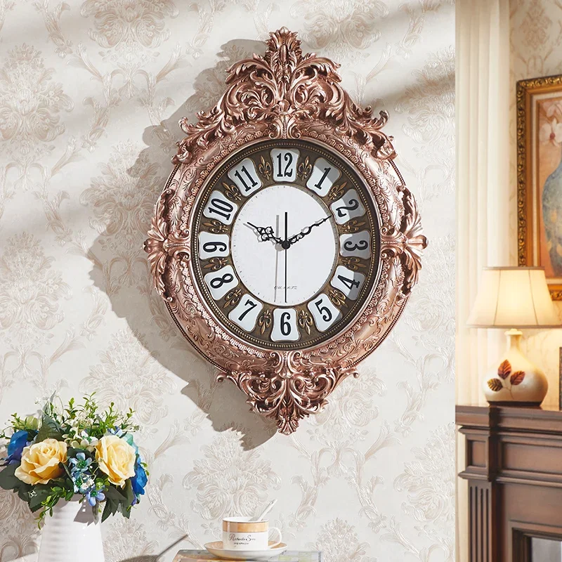 Living Room House Decoration Digital Clock Wall Home Decor Living Room Large Room Wall Clock Bedroom Originality Quartz Clock