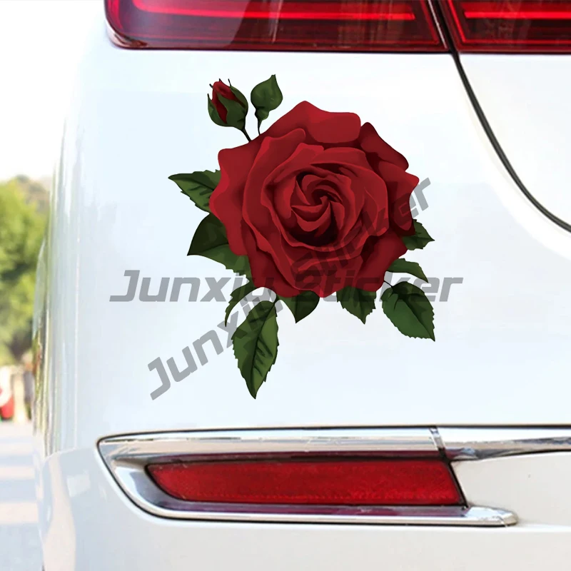 

Car Sticker Rose Flowers Love Sticker - Creative Vinyl Car Waterproof Motorcycle